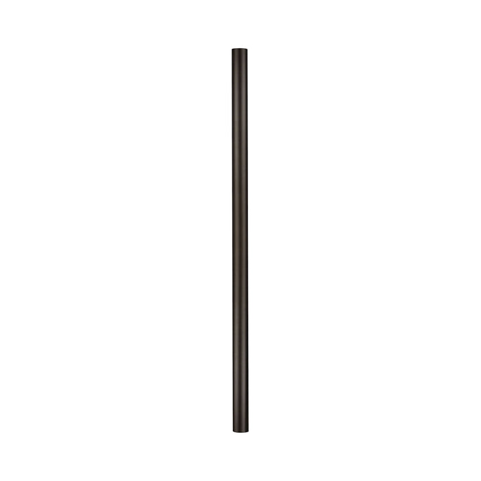 7FT Direct Burial Post in None/Textured Oil Rubbed Bronze.