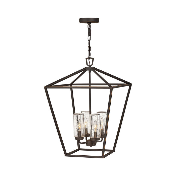 Alford Outdoor Pendant Light in Oil Rubbed Bronze (4-Light).
