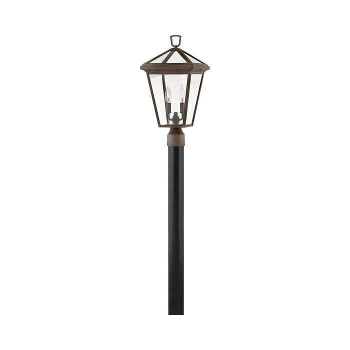 Alford Outdoor Post Light in Oil Rubbed Bronze (2-Light).