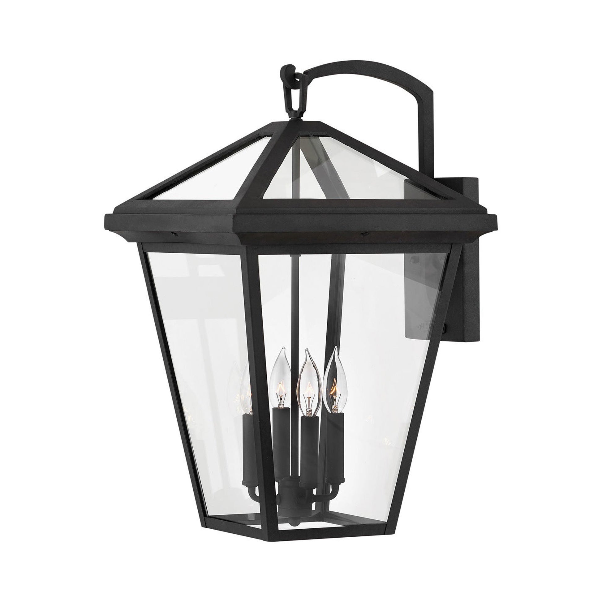 Alford Outdoor Wall Light in X-Large/Museum Black.