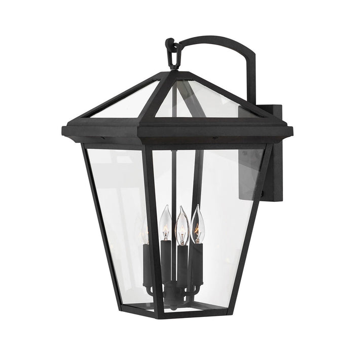 Alford Outdoor Wall Light in X-Large/Museum Black.