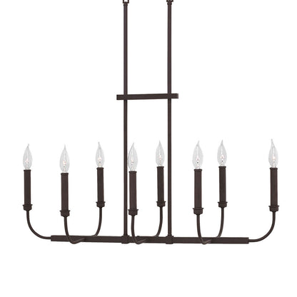 Alister Linear Pendant Light in Detail.