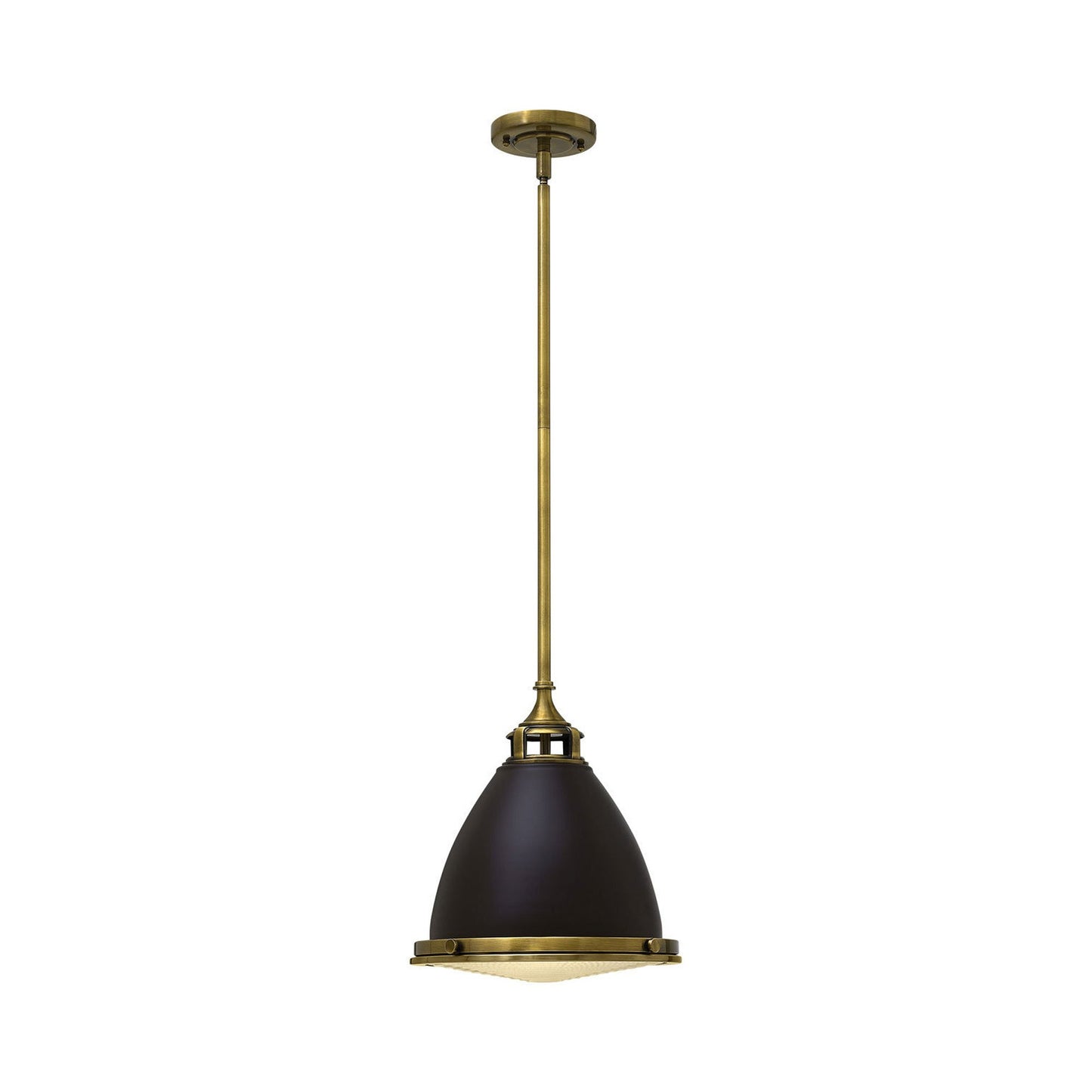 Amelia Mini Pendant Light in Medium/Buckeye Bronze.