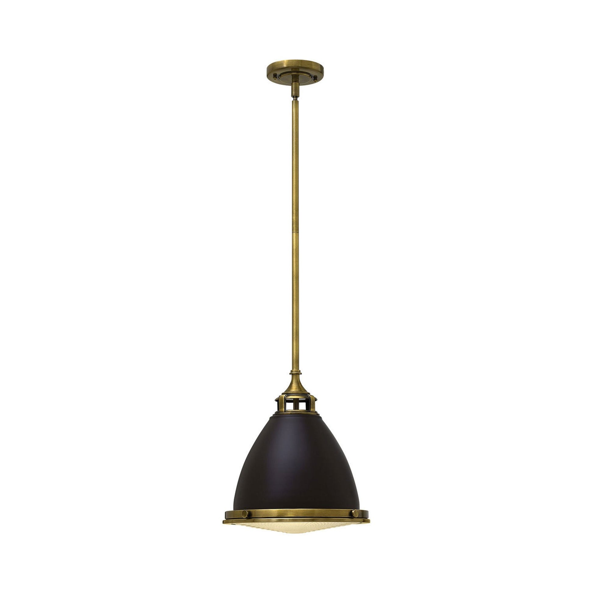 Amelia Mini Pendant Light in Medium/Buckeye Bronze.
