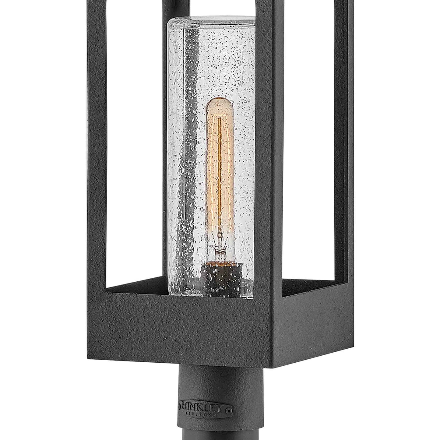 Amina Outdoor Post Light in Detail.