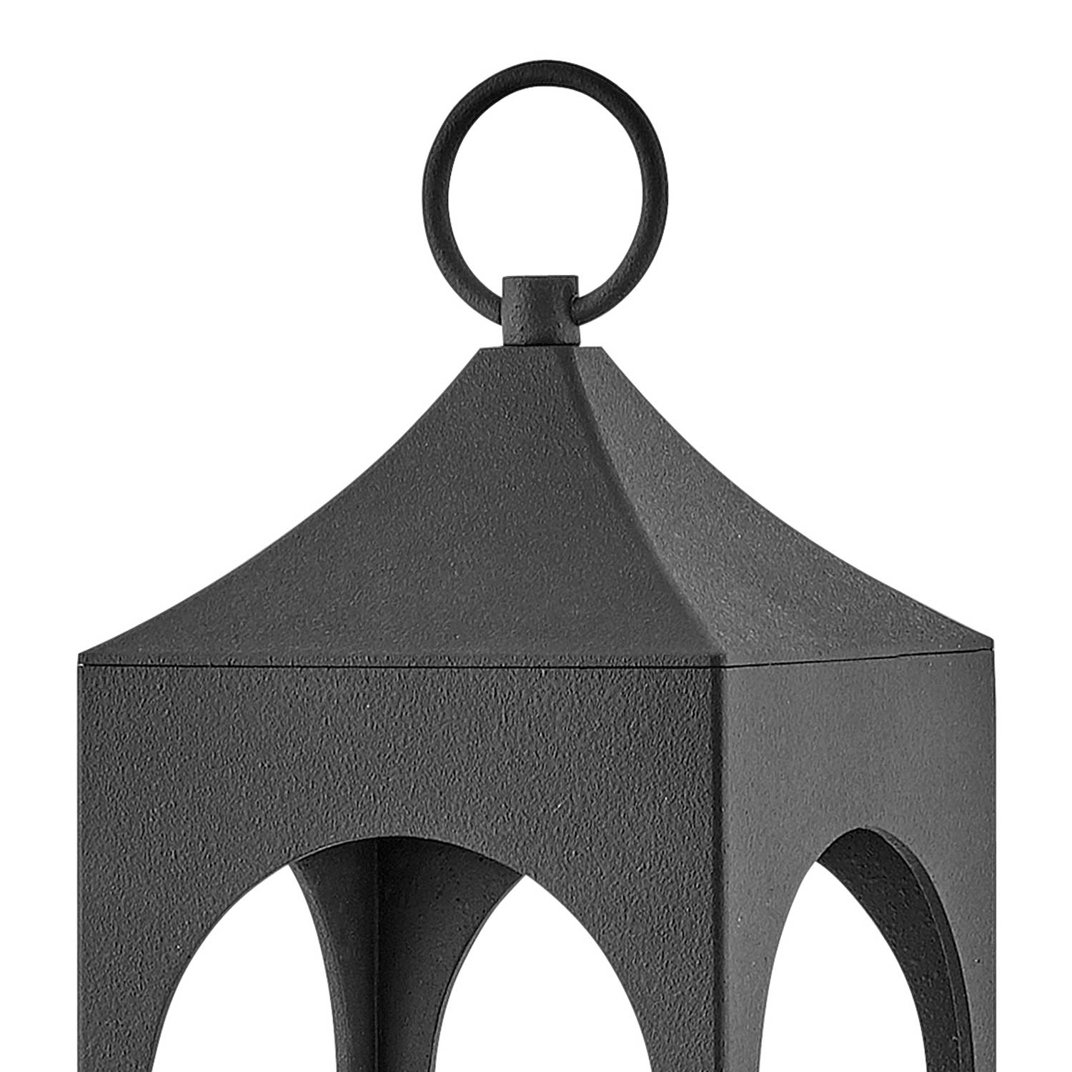 Amina Outdoor Post Light in Detail.