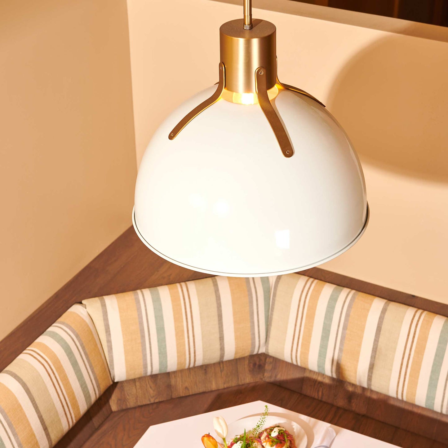 Argo LED Pendant Light in restaurant.