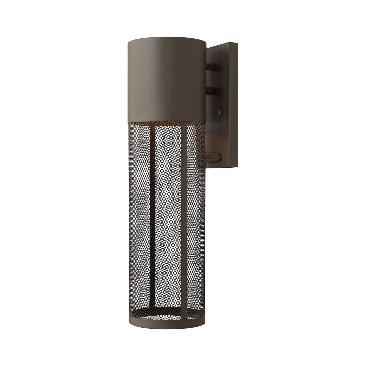 Aria Outdoor Wall Light in Medium/Buckeye Bronze/Incandescent.