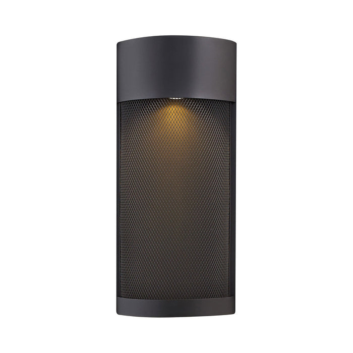 Aria Outdoor Wall Light in Medium/Black/Incandescent.