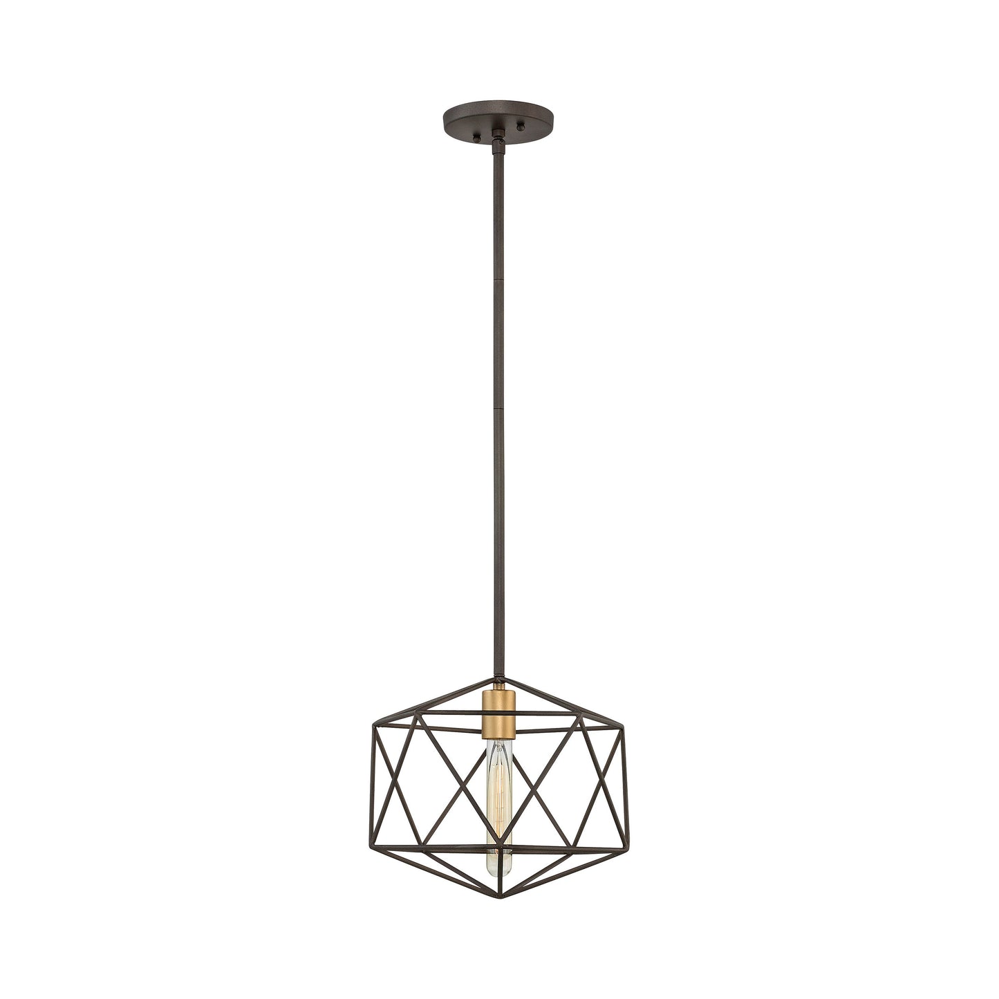 Astrid Mini Pendant Light in Metallic Matte Bronze.