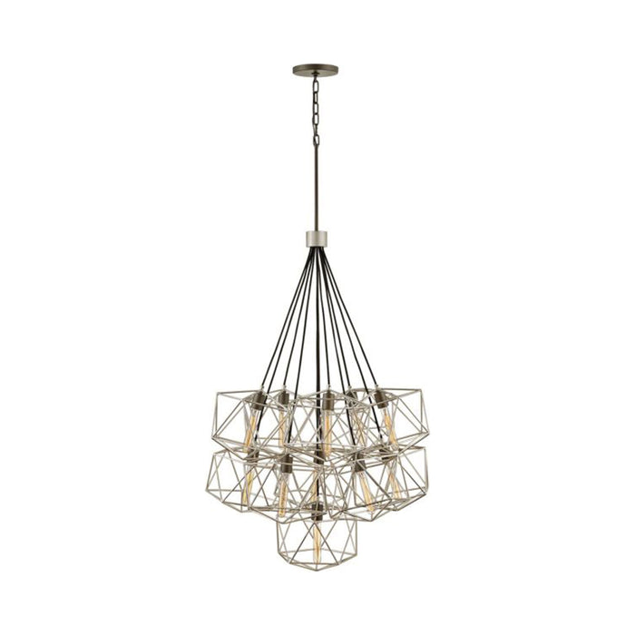 Astrid Multi Tiered Chandelier in Glacial.