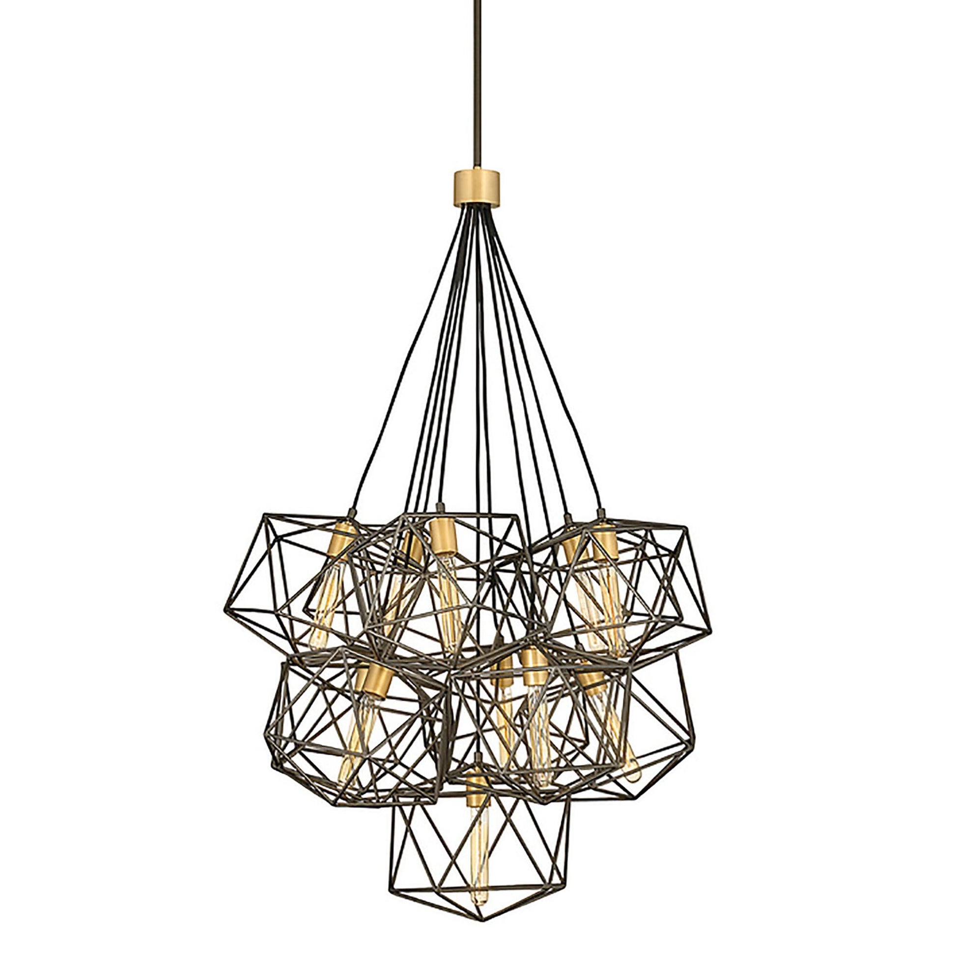 Astrid Multi Tiered Chandelier in Detail.