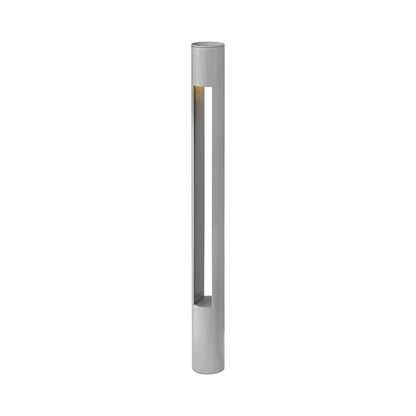 Atlantis Round Bollard in Small/Titanium/LED.