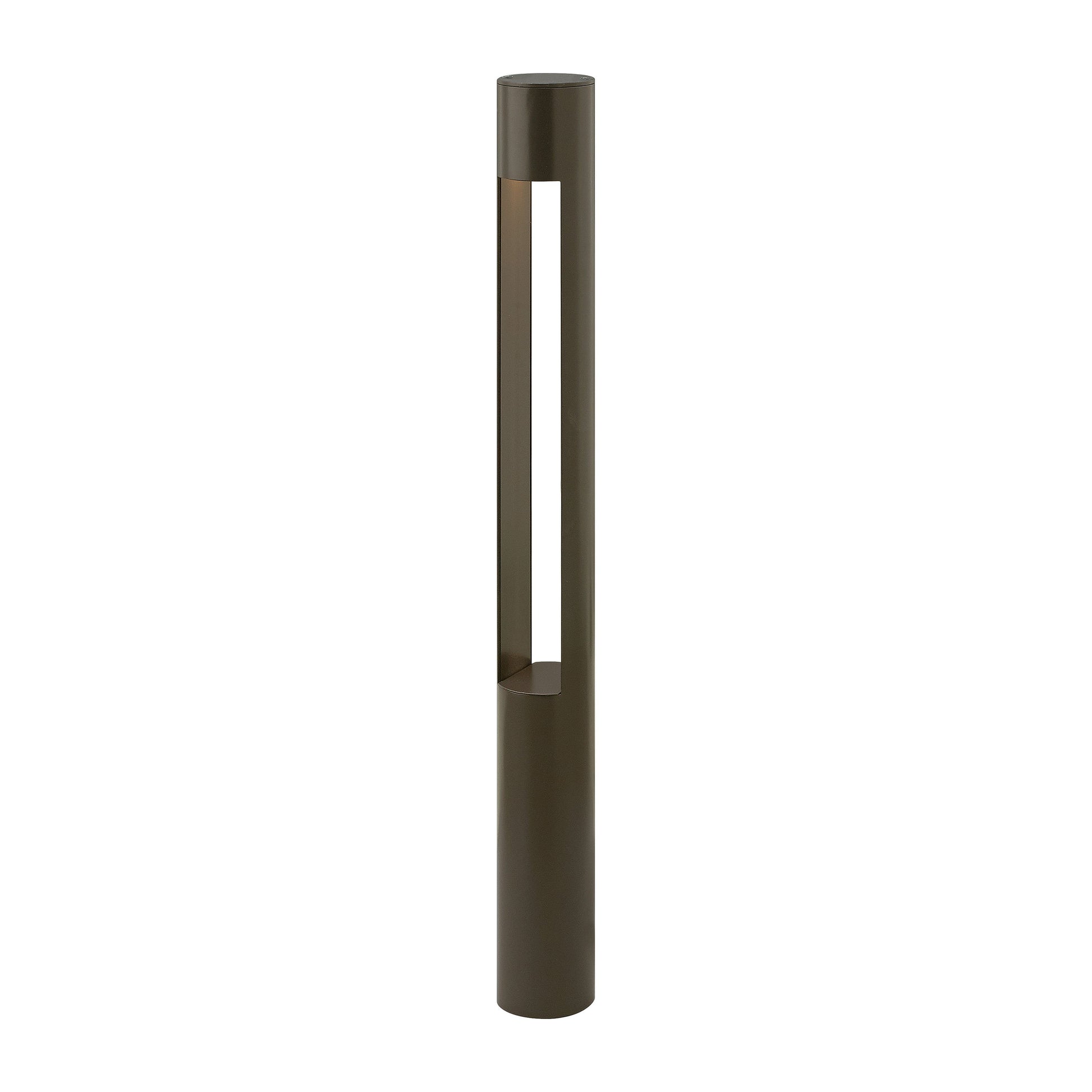 Atlantis Round Bollard in Large/Bronze/Incandescent.