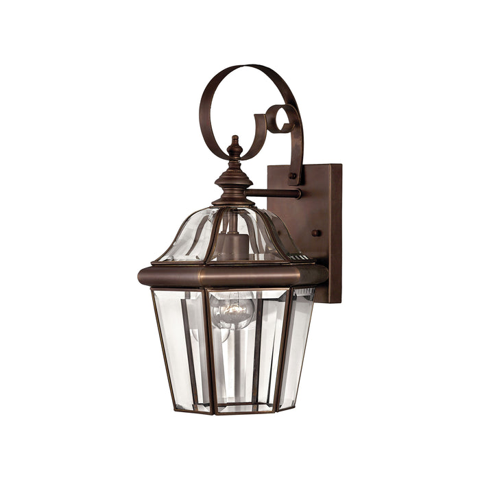 Augusta Outdoor Wall Light in Small.