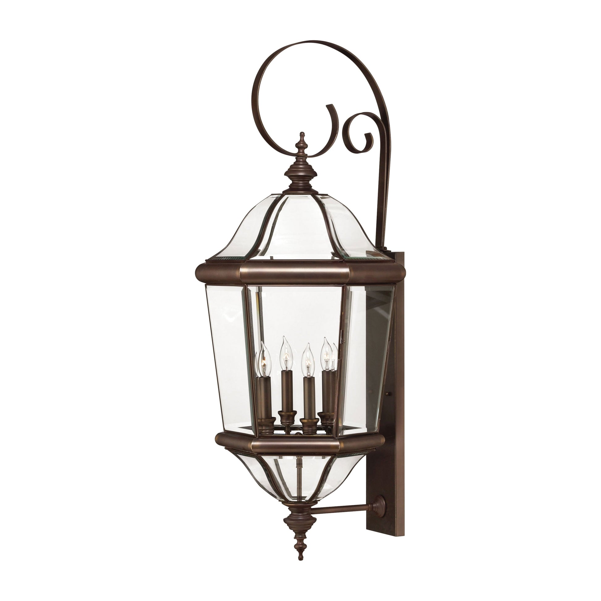 Augusta Outdoor Wall Light in Large.