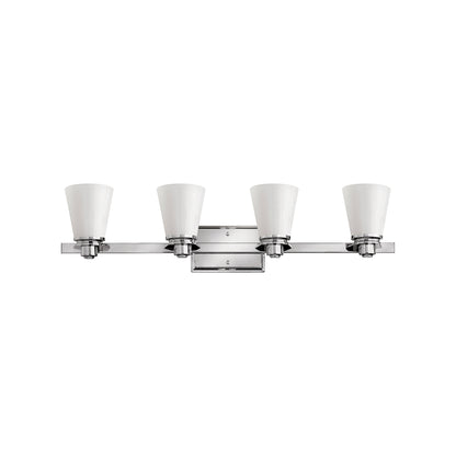 Avon Bath Vanity Light in Chrome (4-Light).