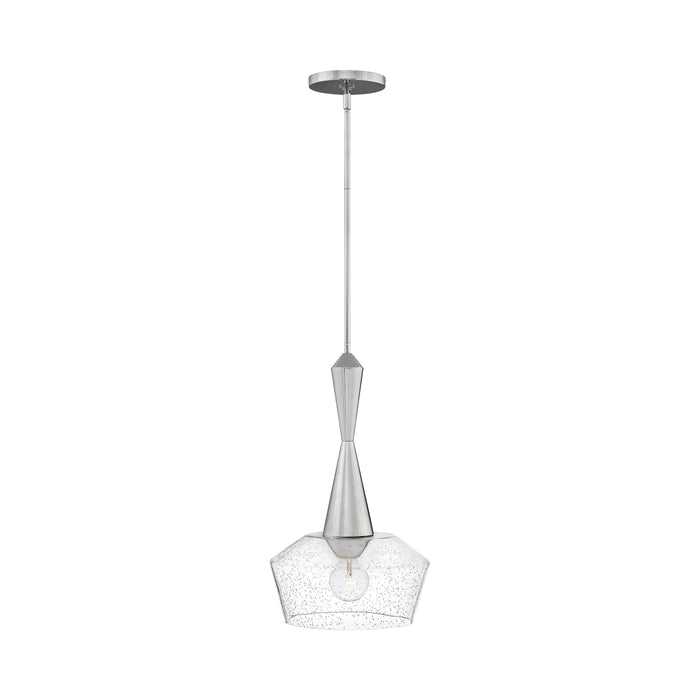 Bette Pendant Light in Small/Polished Nickel.