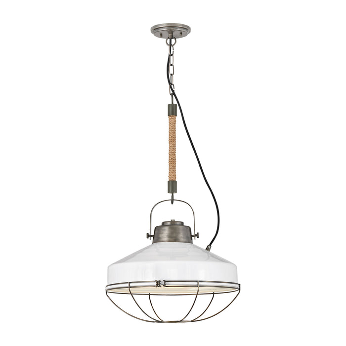Brooklyn Pendant Light in Burnished Bronze (Large).
