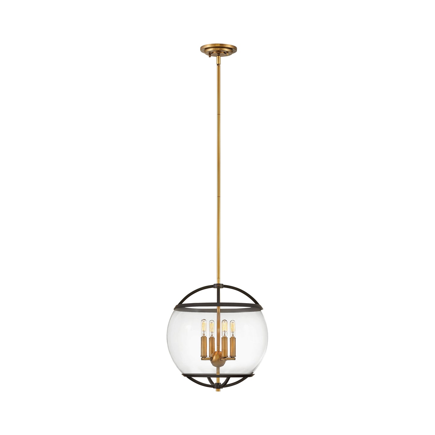 Calvin Pendant Light in Black.