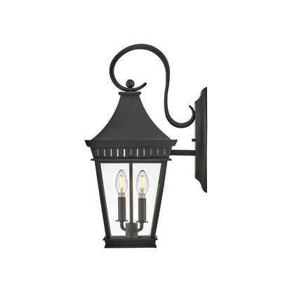 Chapel Hill Outdoor Wall Light in Detail.