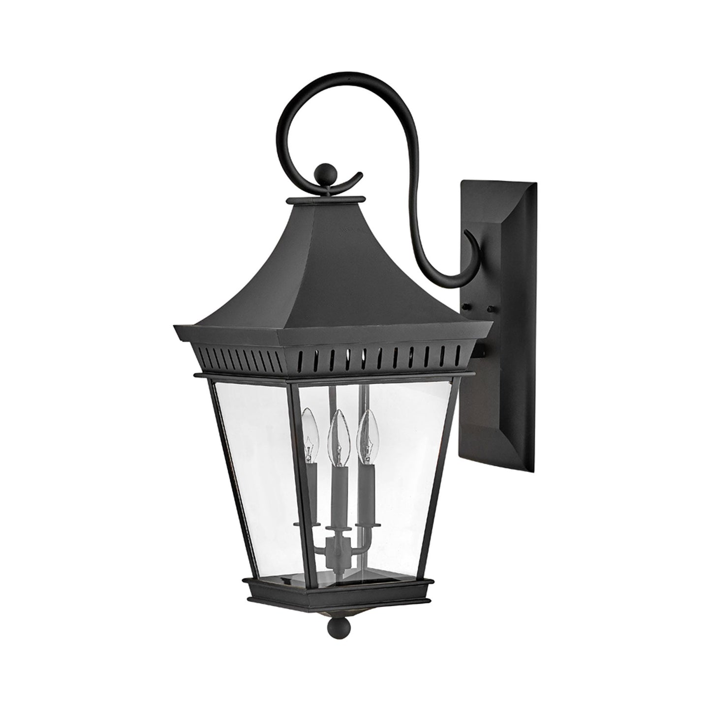 Chapel Hill Outdoor Wall Light in Detail.