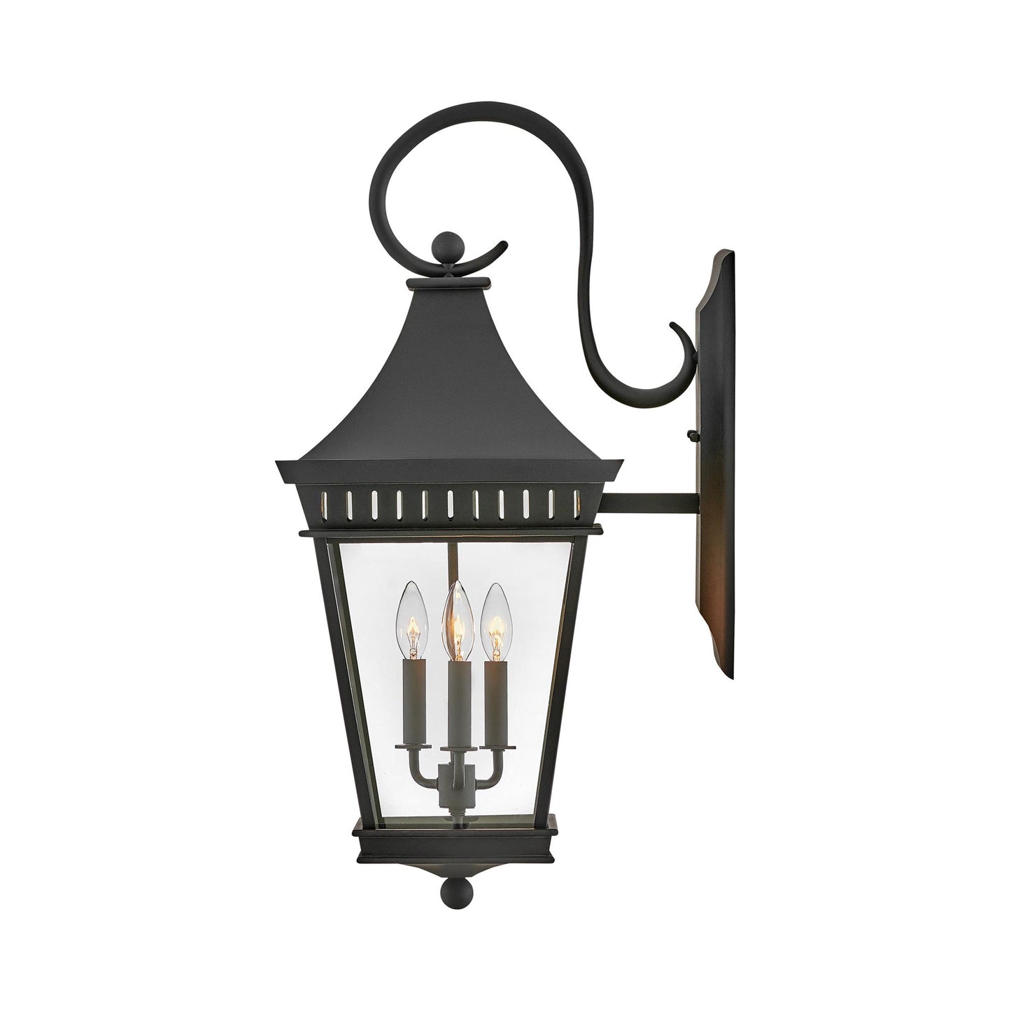 Chapel Hill Outdoor Wall Light in Detail.