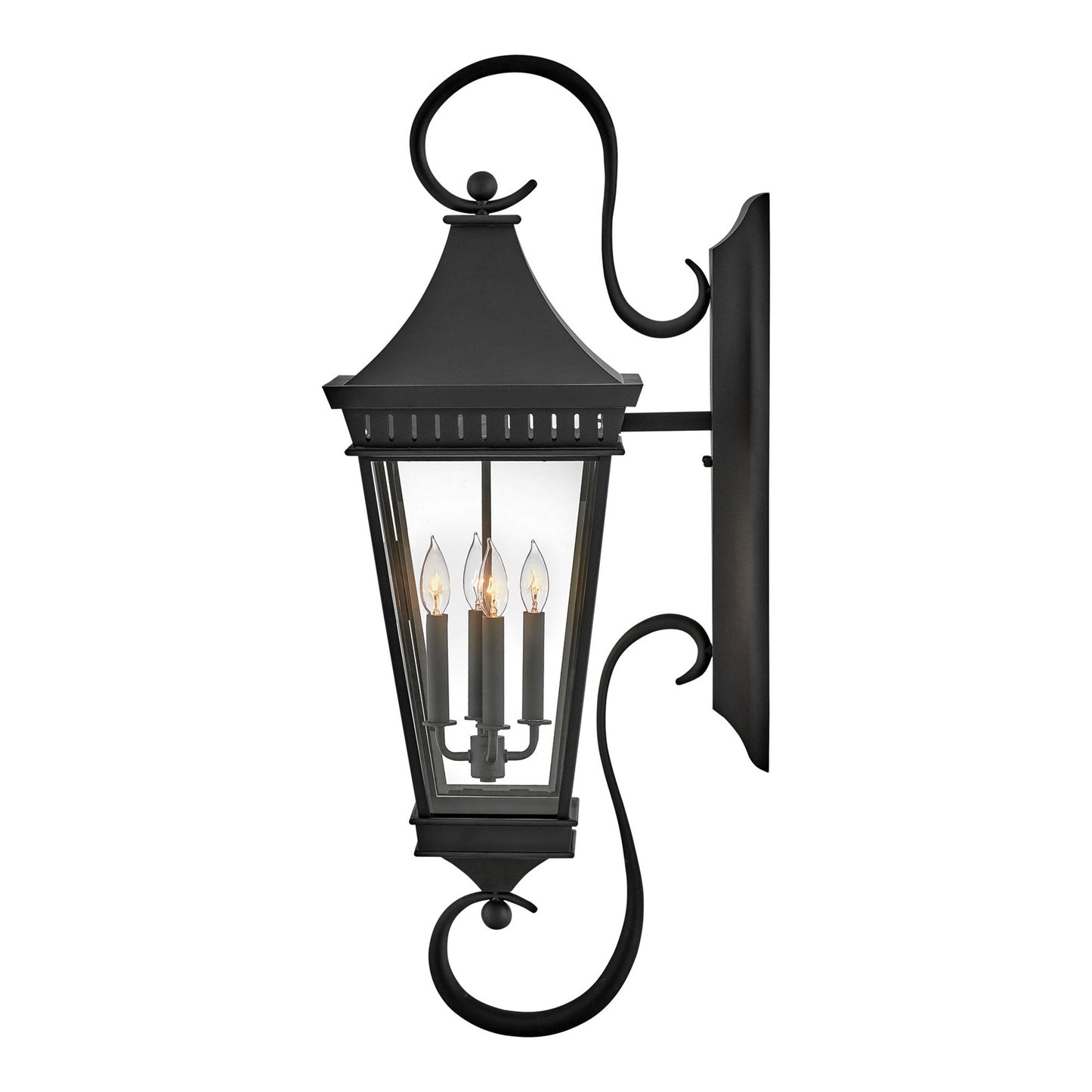 Chapel Hill Outdoor Wall Light in Detail.