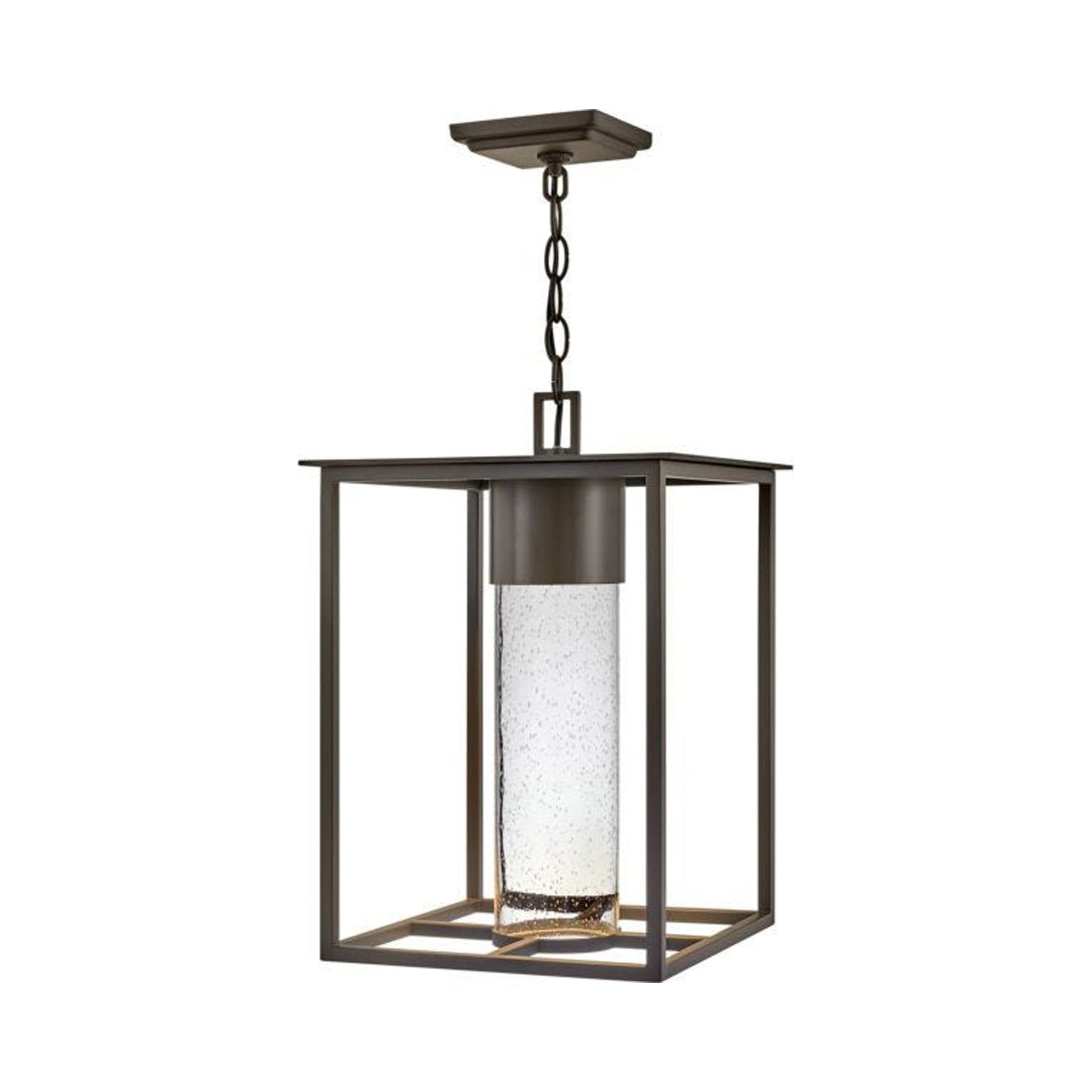 Coen Outdoor Pendant Light in Oil Rubbed Bronze.