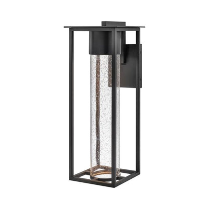 Coen Outdoor Wall Light in Black (Large).