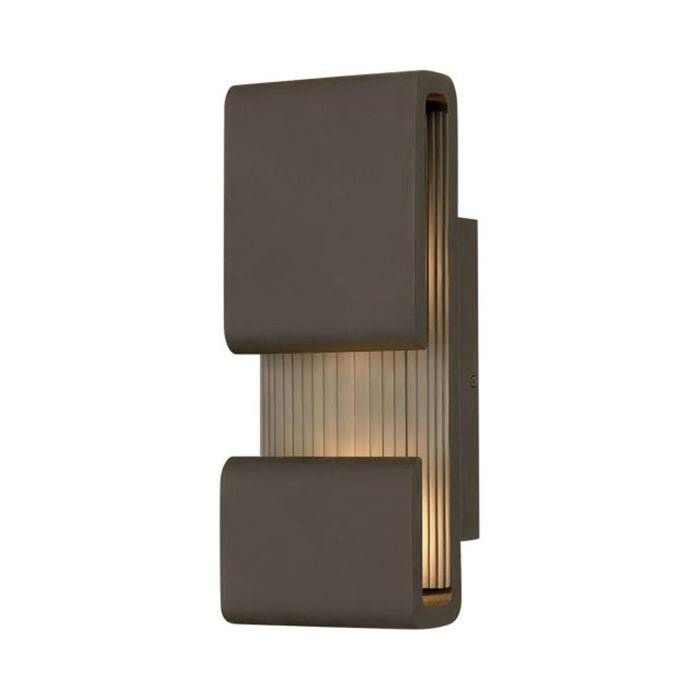 Contour Outdoor LED Wall Light in Oil Rubbed Bronze (Small).