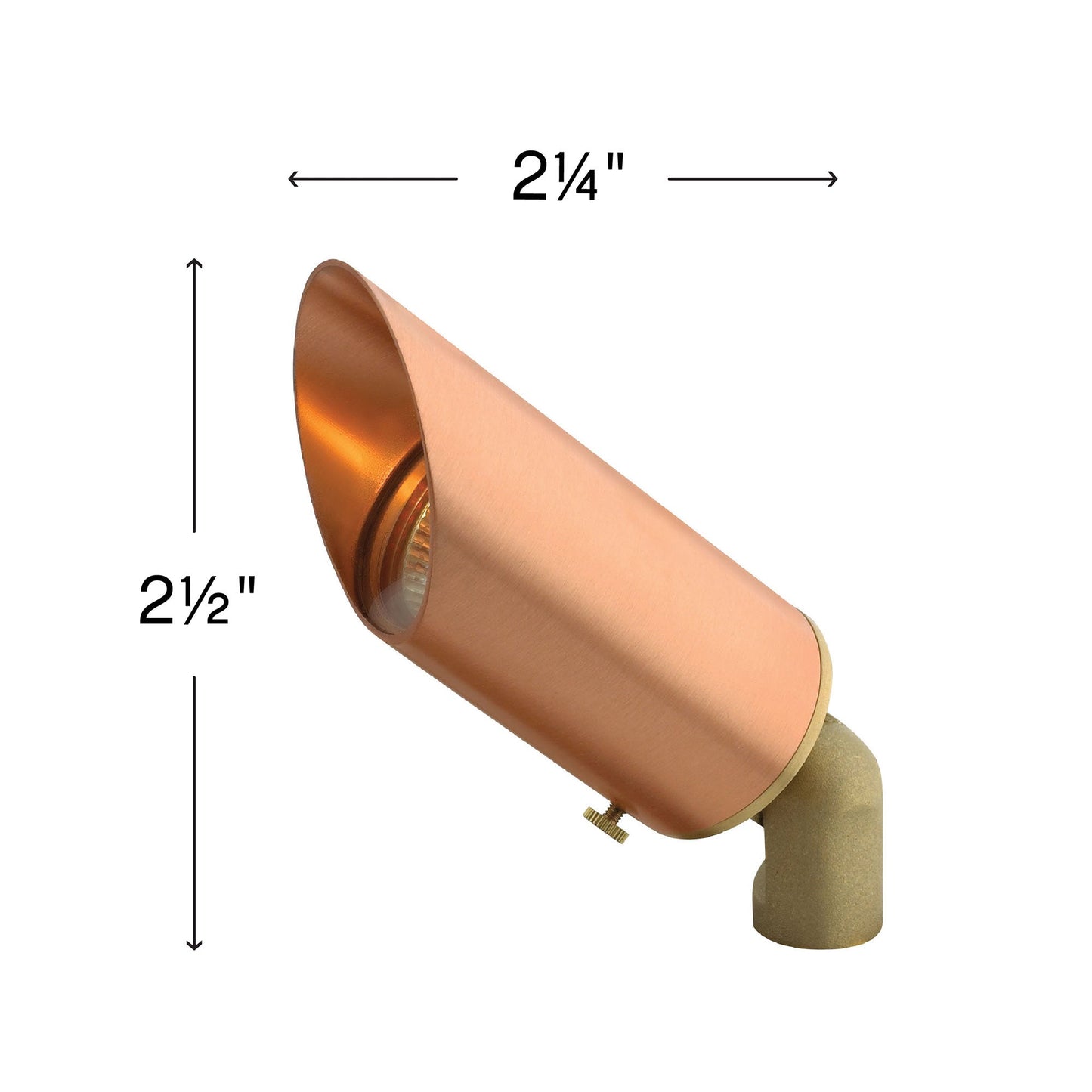 Copper Spot Light - line drawing.