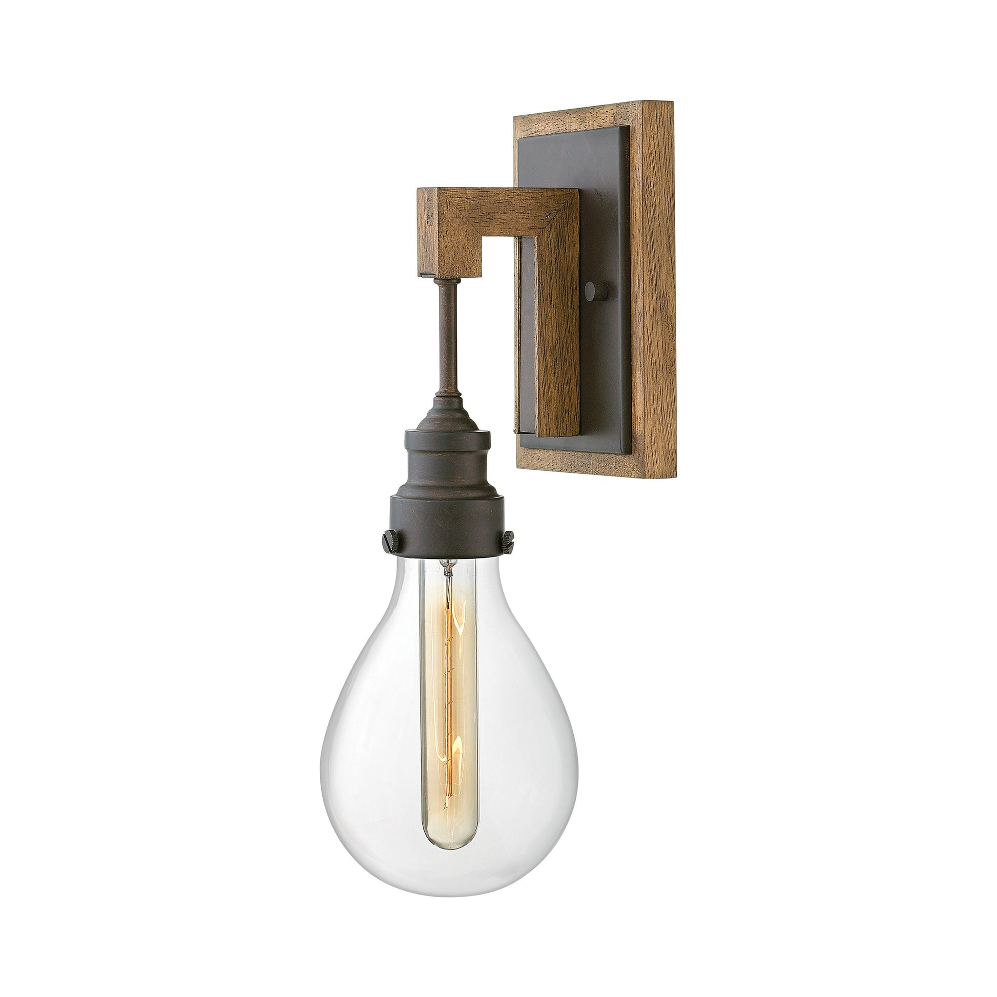 Denton Wall Light in Hardwired/Industrial Iron.