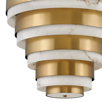 Echlon Chandelier in Detail.