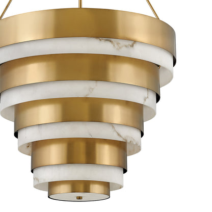 Echlon Chandelier in Detail.