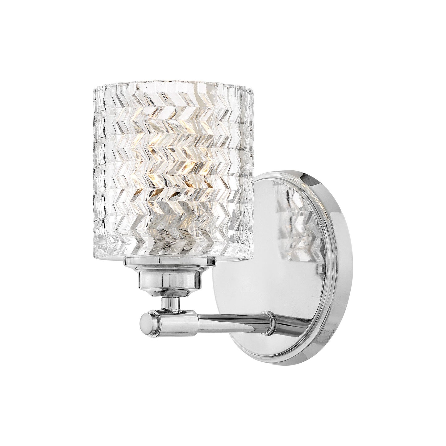 Elle Bath Wall Light in Chrome.