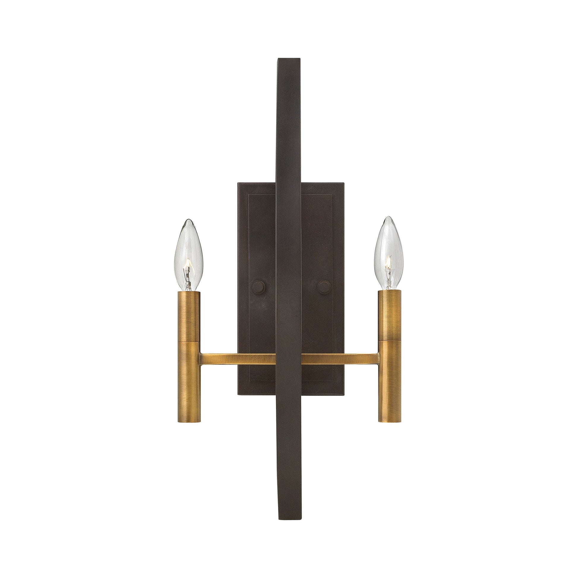 Euclid Wall Light in Spanish Bronze.