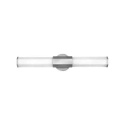 Facet LED Bath Vanity Light in Polished Nickel (Medium).