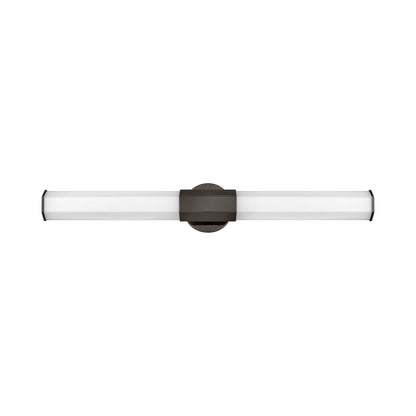 Facet LED Bath Vanity Light in Black Oxide (Large).