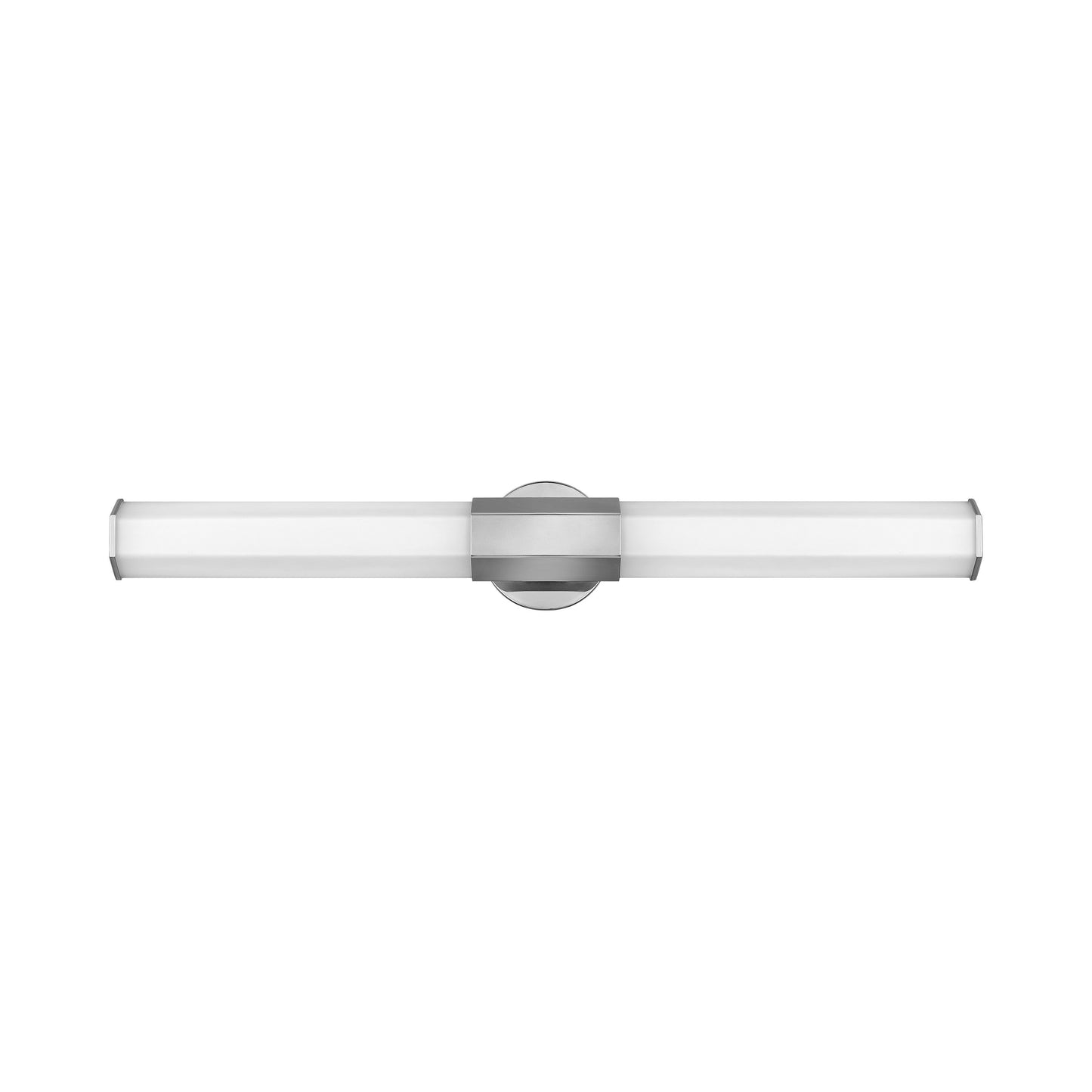 Facet LED Bath Vanity Light in Polished Nickel (Large).