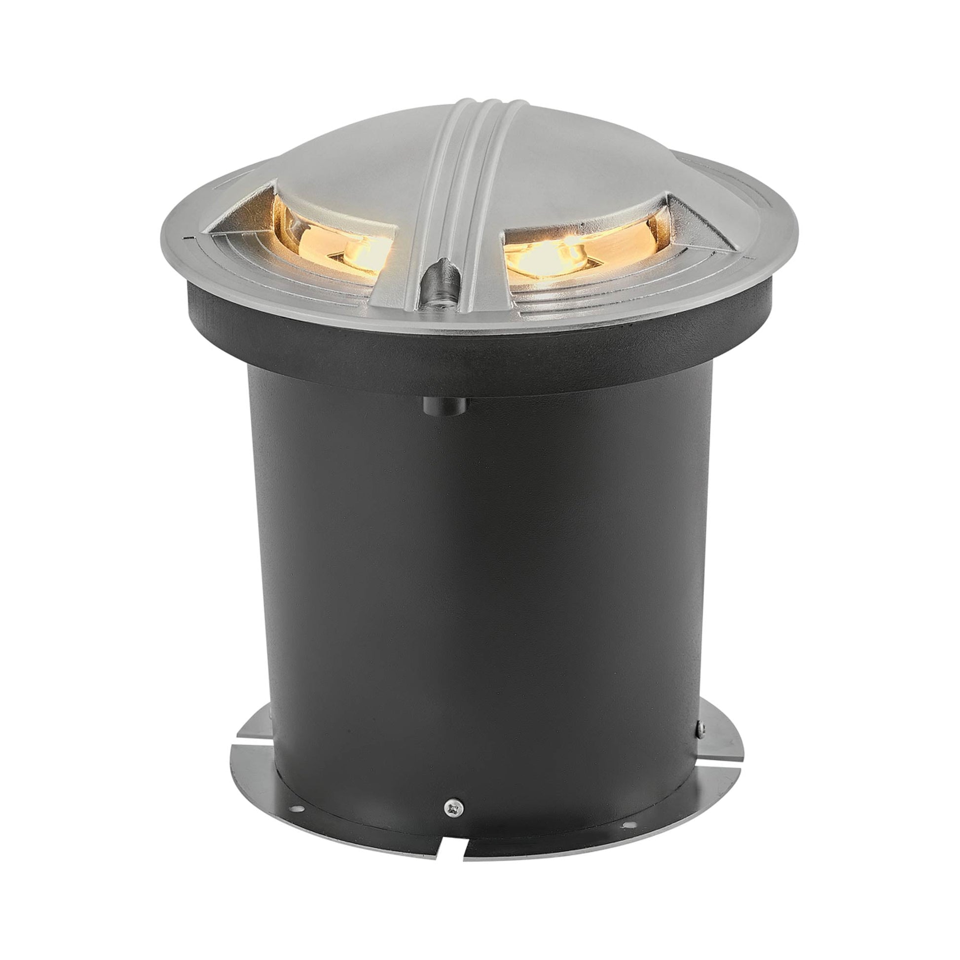 Flare LED Well Light in Stainless Steel (Quad-Directional).