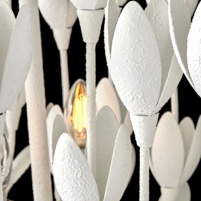 Flora Linear Pendant Light in Detail.