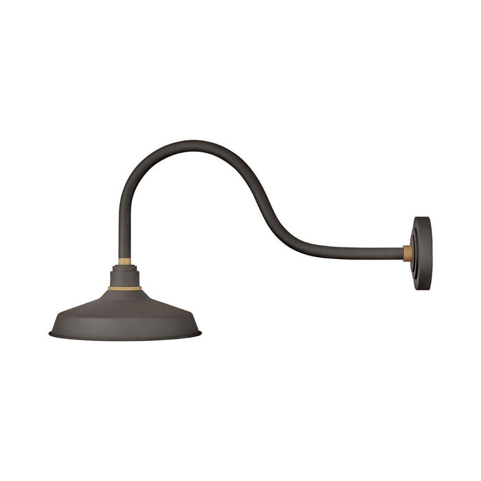 Foundry Outdoor Barn Wall Light in Dome/Museum Bronze (24-Inch).