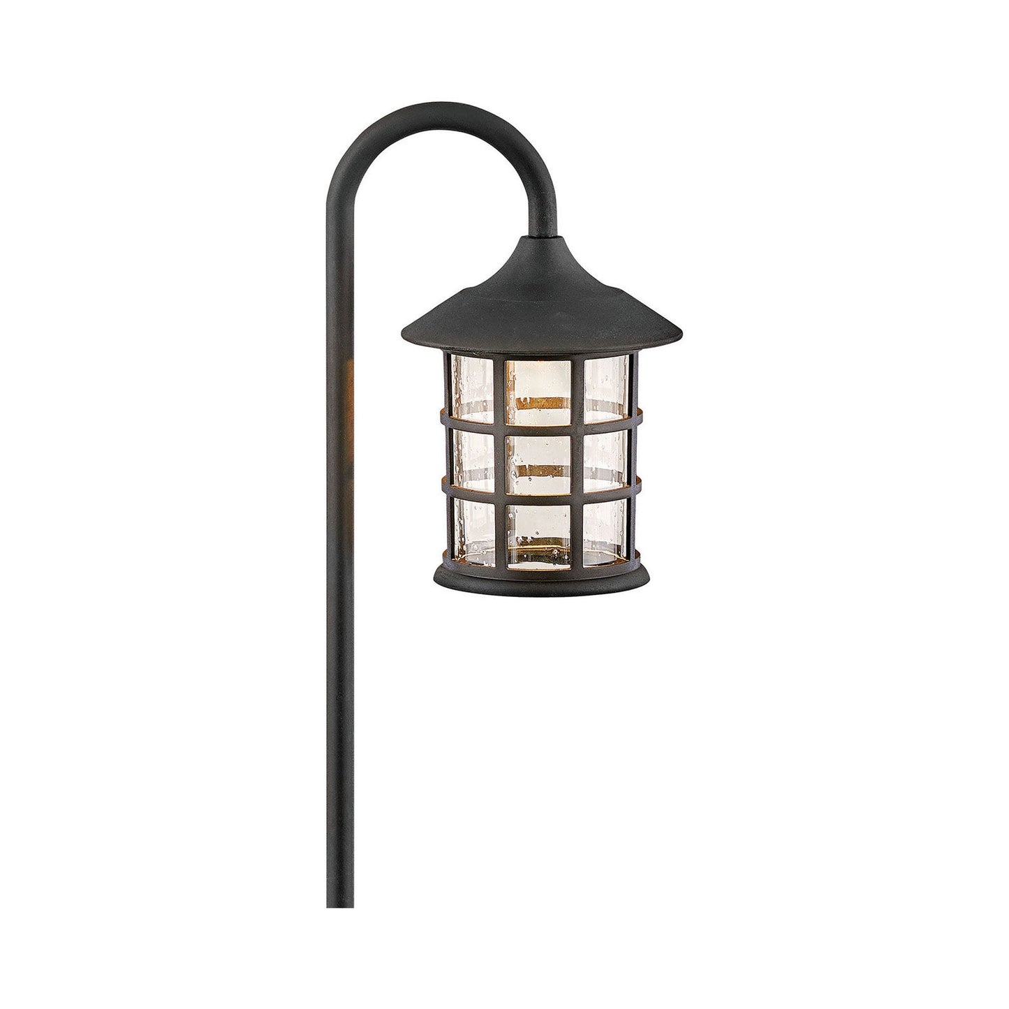 Freeport LED Path Light in Textured Black.