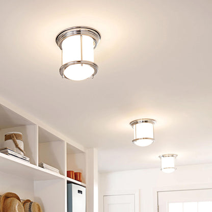 Hadley Flush Mount Ceiling Light in Detail.