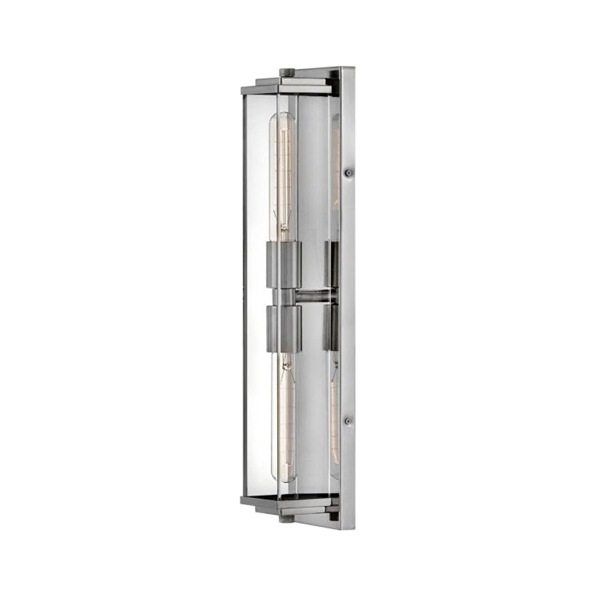 Henri LED Bath Vanity Light in Polished Nickel.