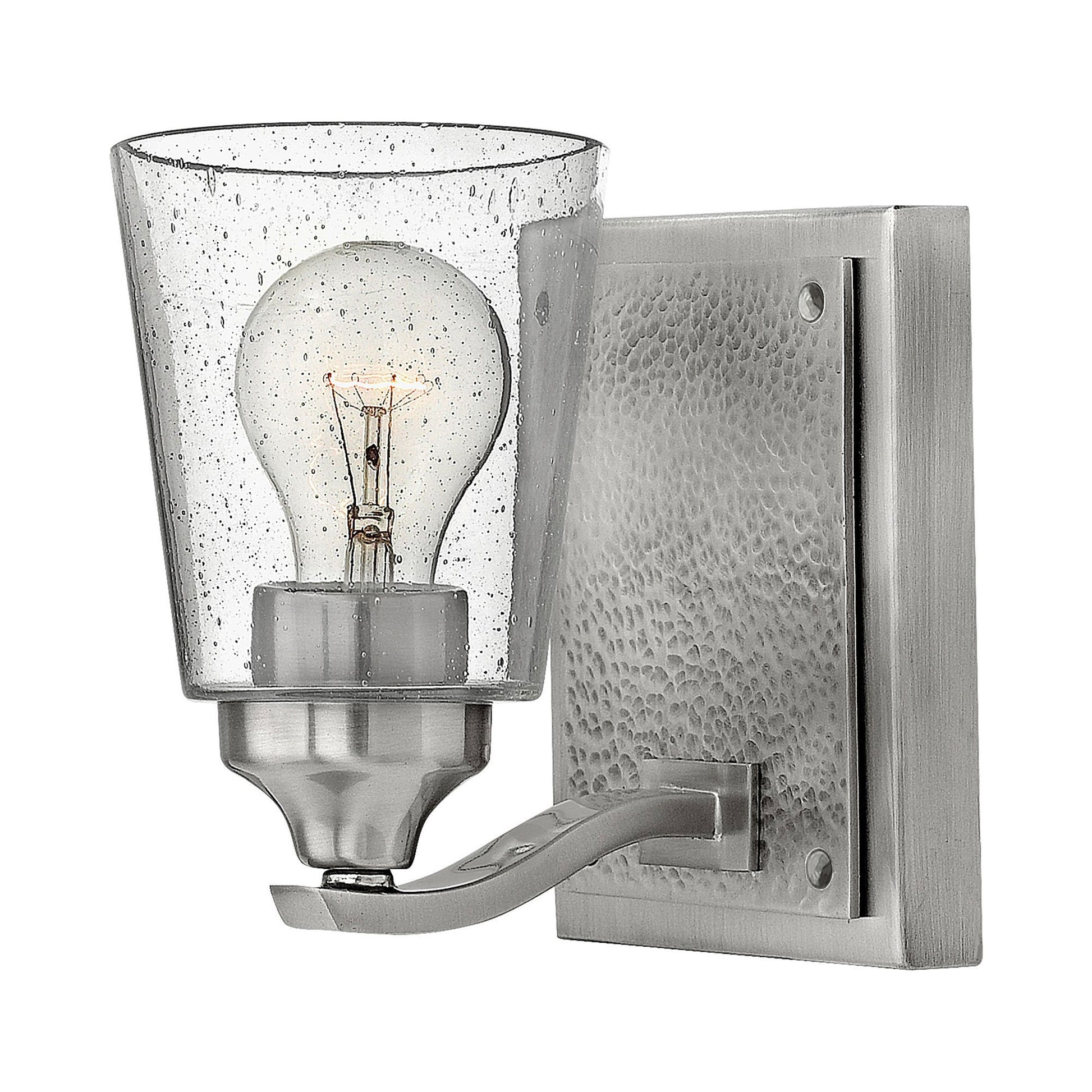 Jackson Bath Wall Light in Brushed Nickel.