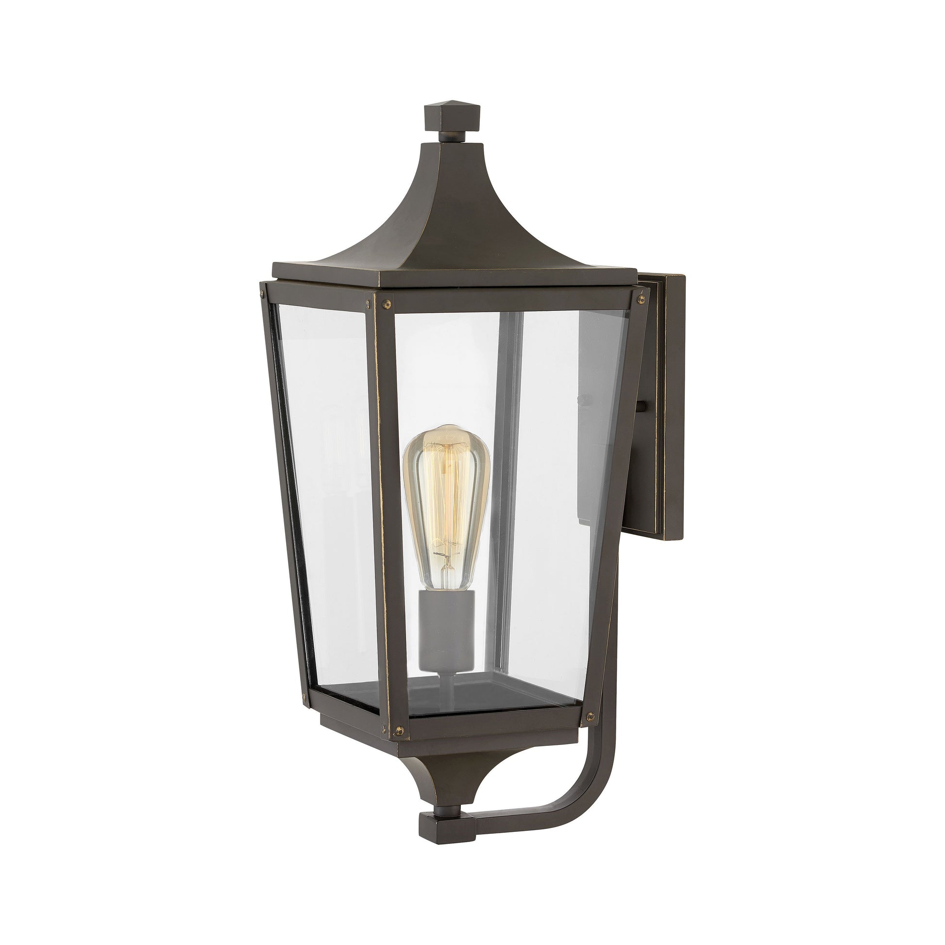James Outdoor Wall Light in Medium.
