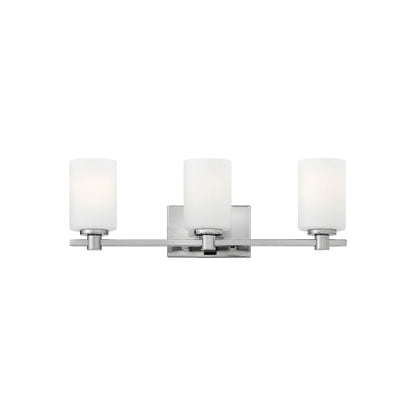 Karlie Bath Vanity Light in Chrome (3-Light).