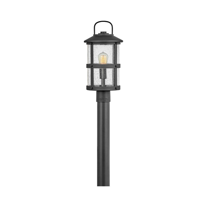 Lakehouse Outdoor Post Light in Black.